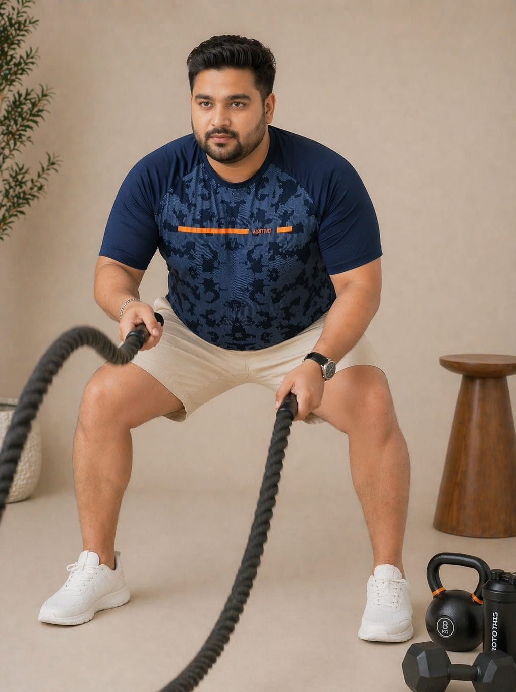Austivo Men's Active Wear  T-shirt
