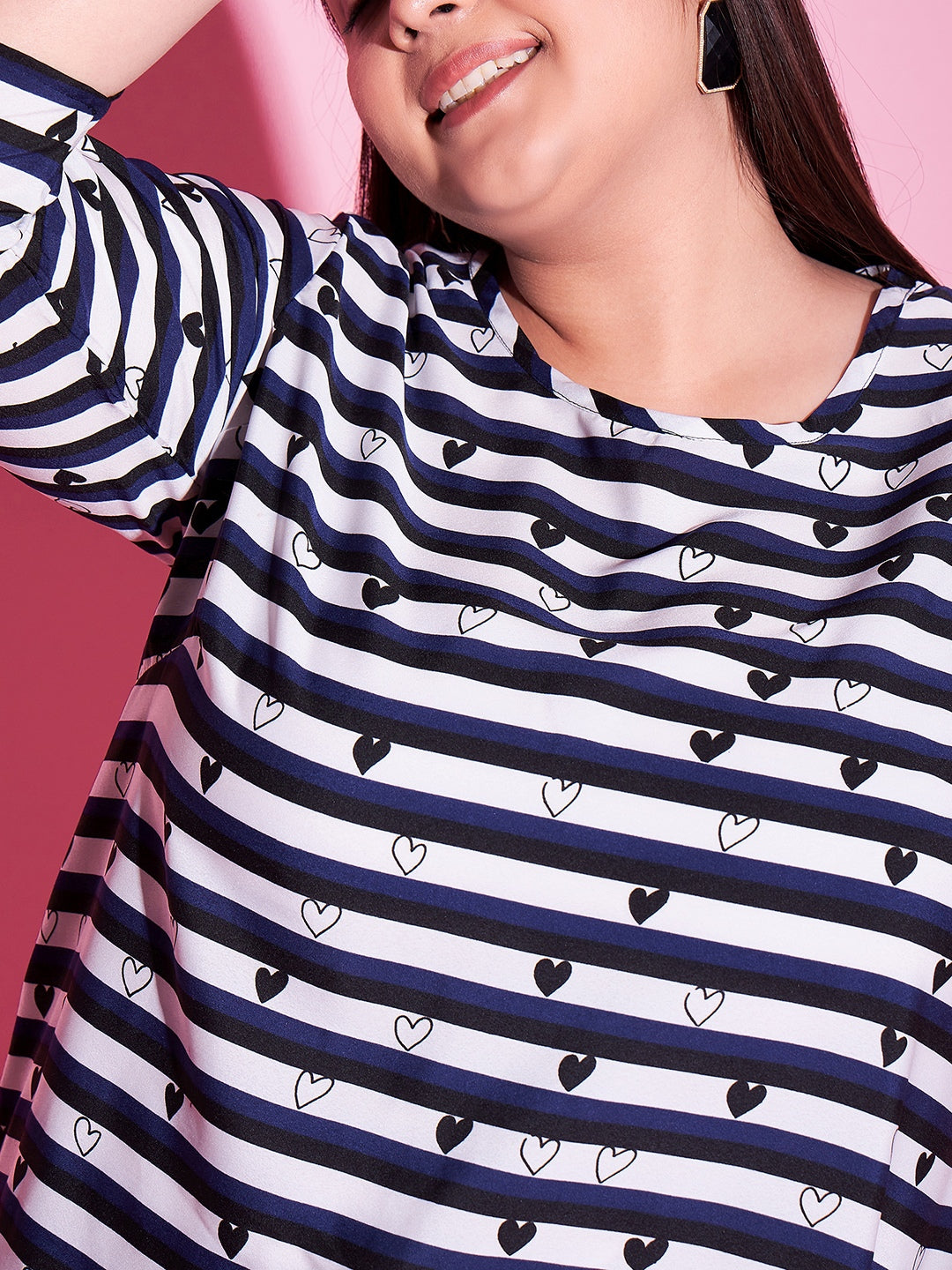 Austivo Casual Graphic Print Women Top