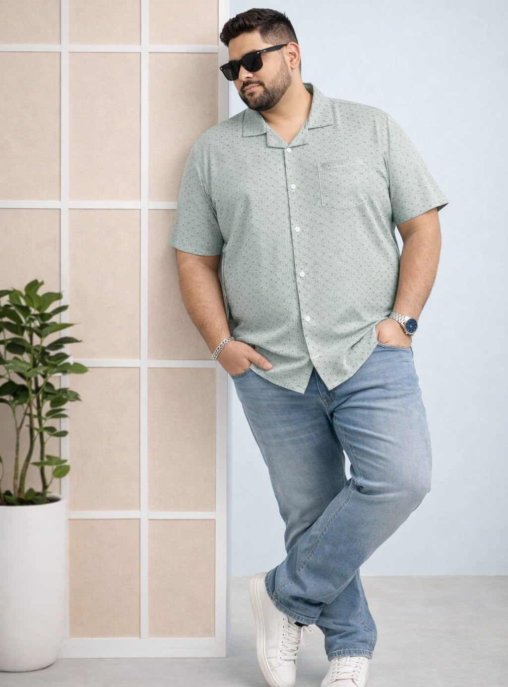 Austivo Men Plus Size Shirt