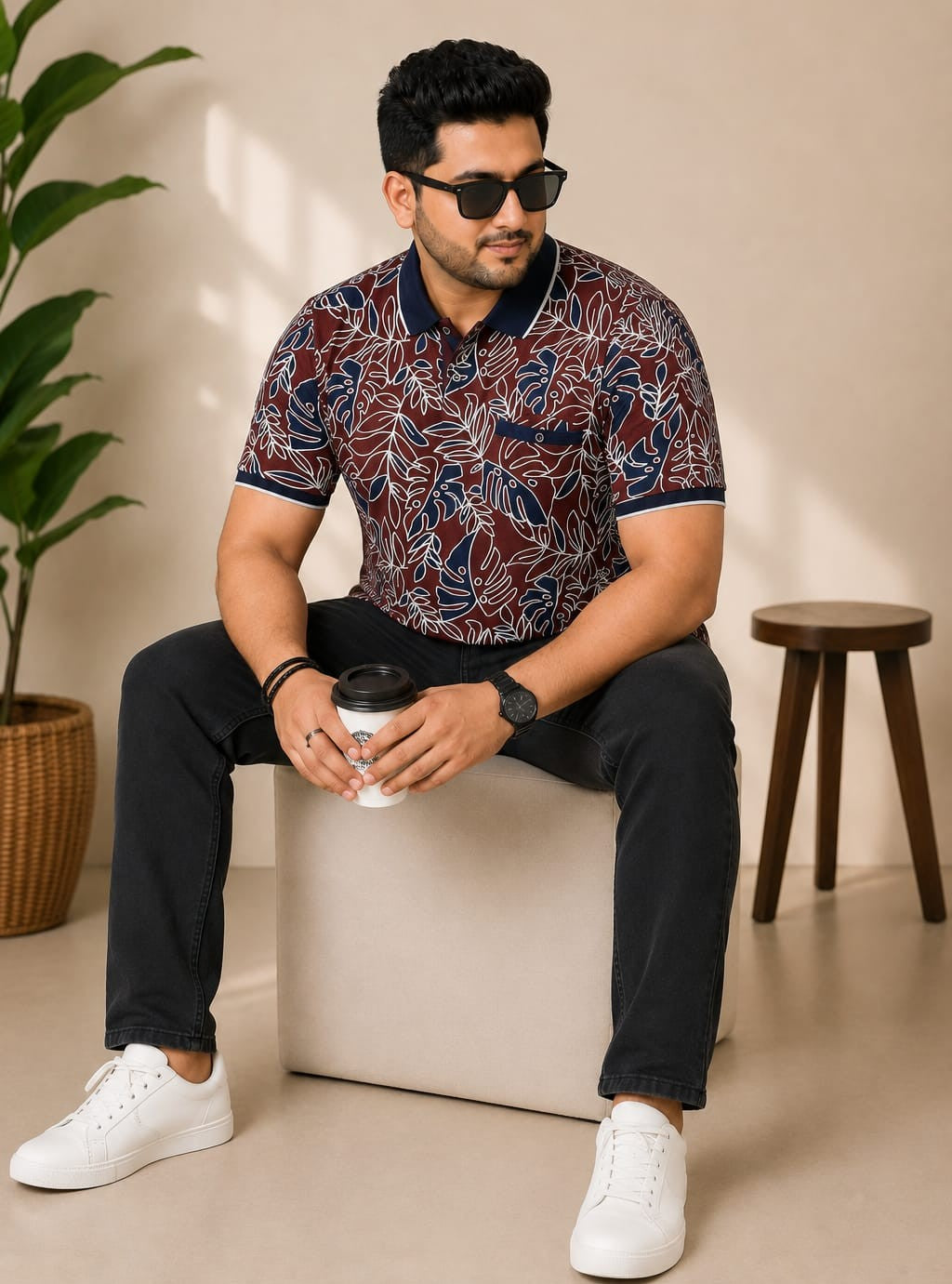 Austin Wood Polo T-shirt