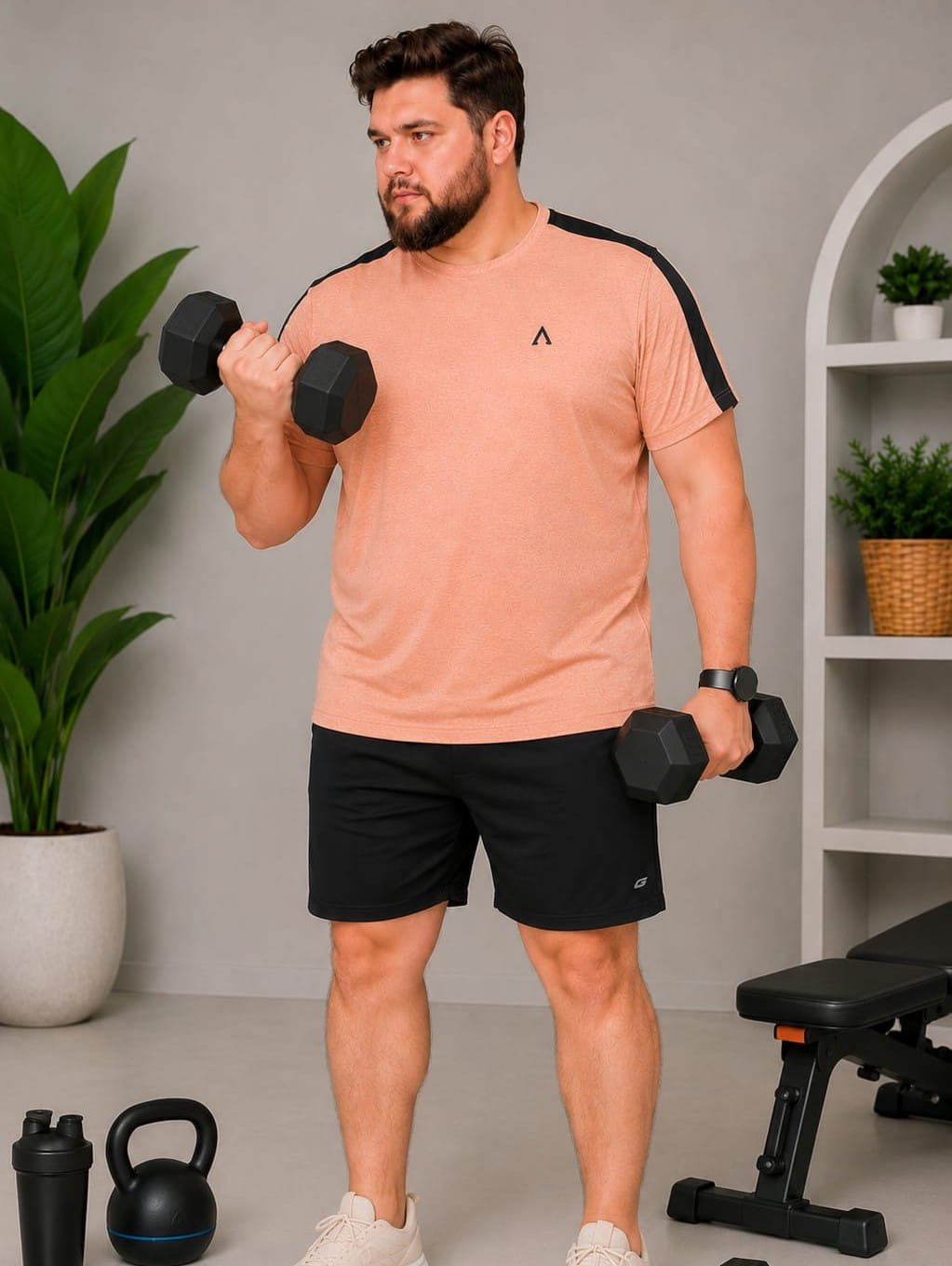 Austivo Men's Active Wear T-shirt