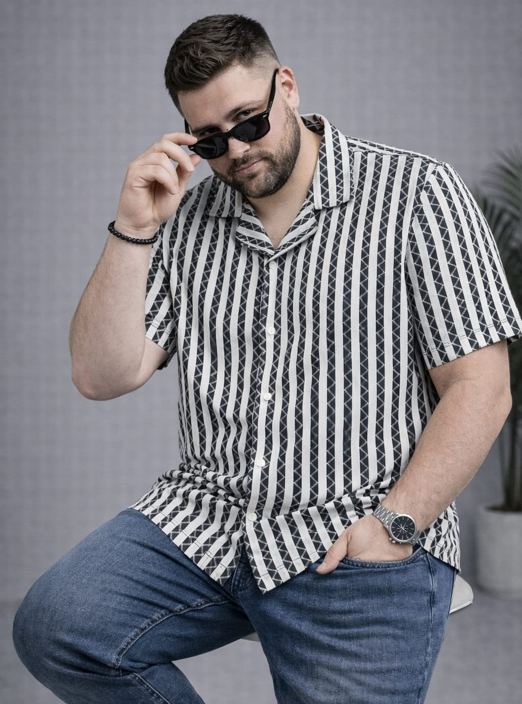 Austivo Men Plus Size Shirt
