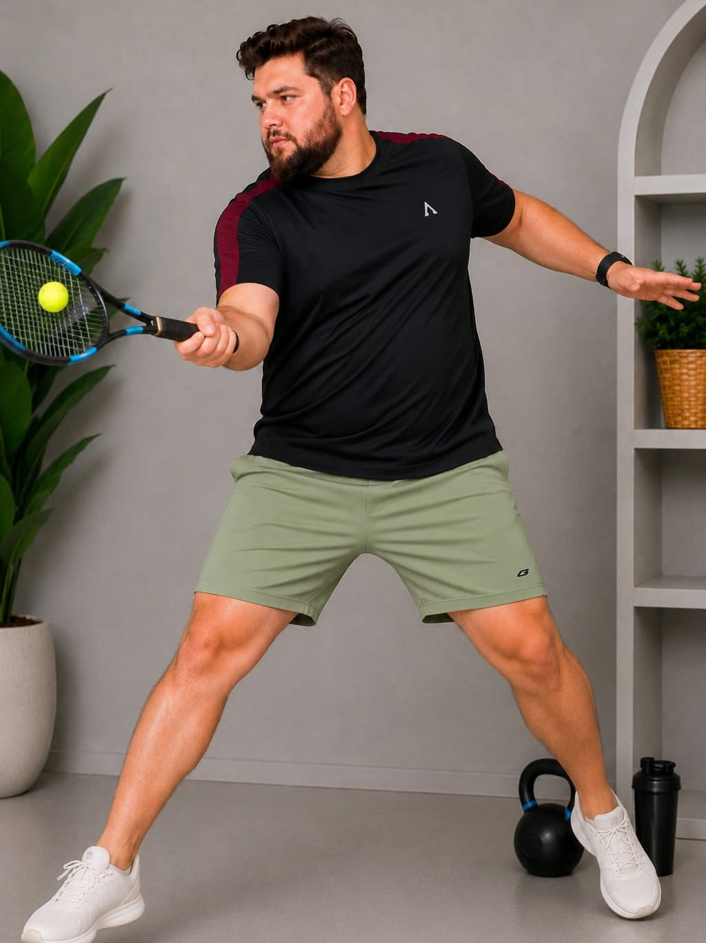 Austivo Men's Active Wear T-shirt