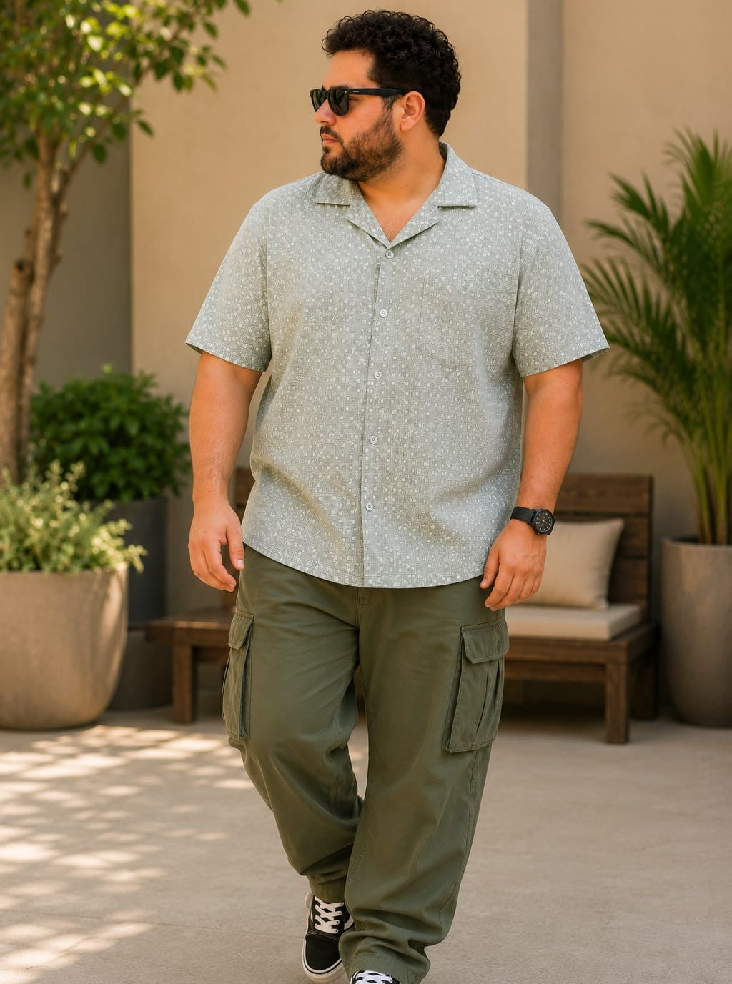 Austivo Men Plus Size Shirt