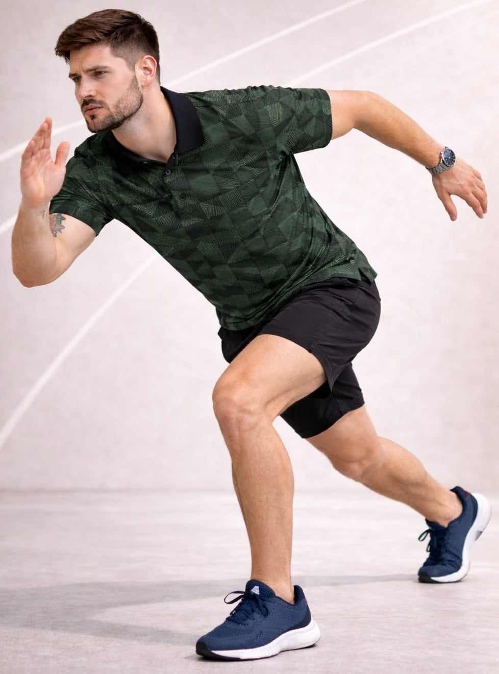 Austiex Men's Active Wear  T-shirt