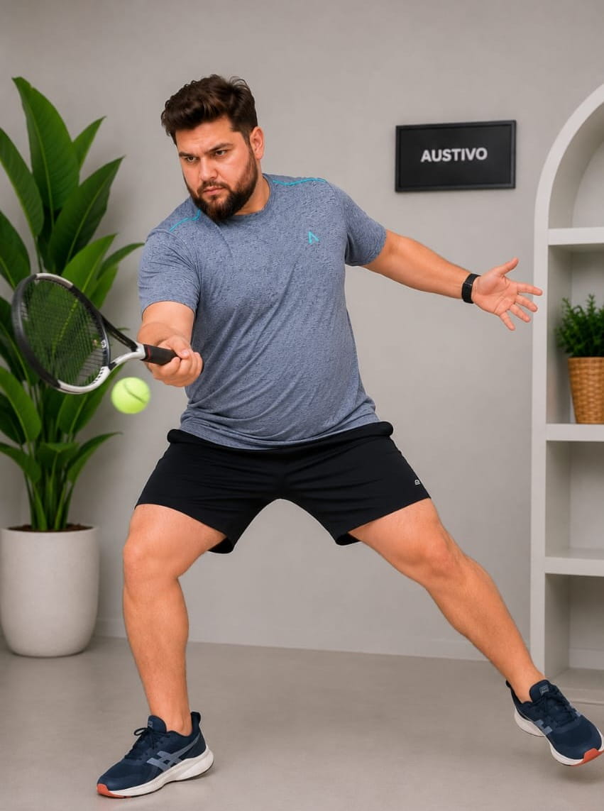 Austivo Men's Active Wear T-shirt
