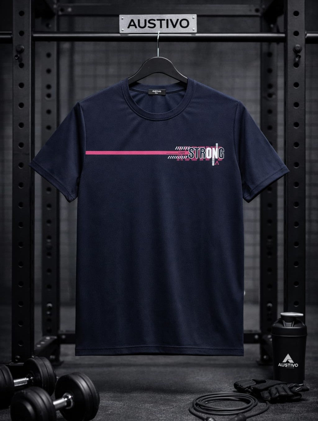 Austivo Men's Active Wear T-shirt