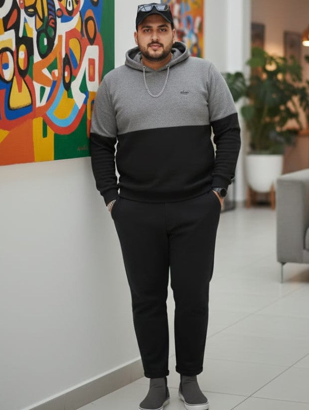 Austivo Plus Size Men's Co-ord Set