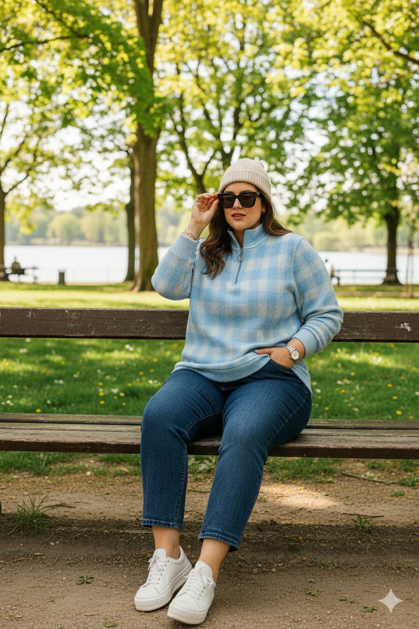 Austivo Women Colour Block High Neck Cardigan