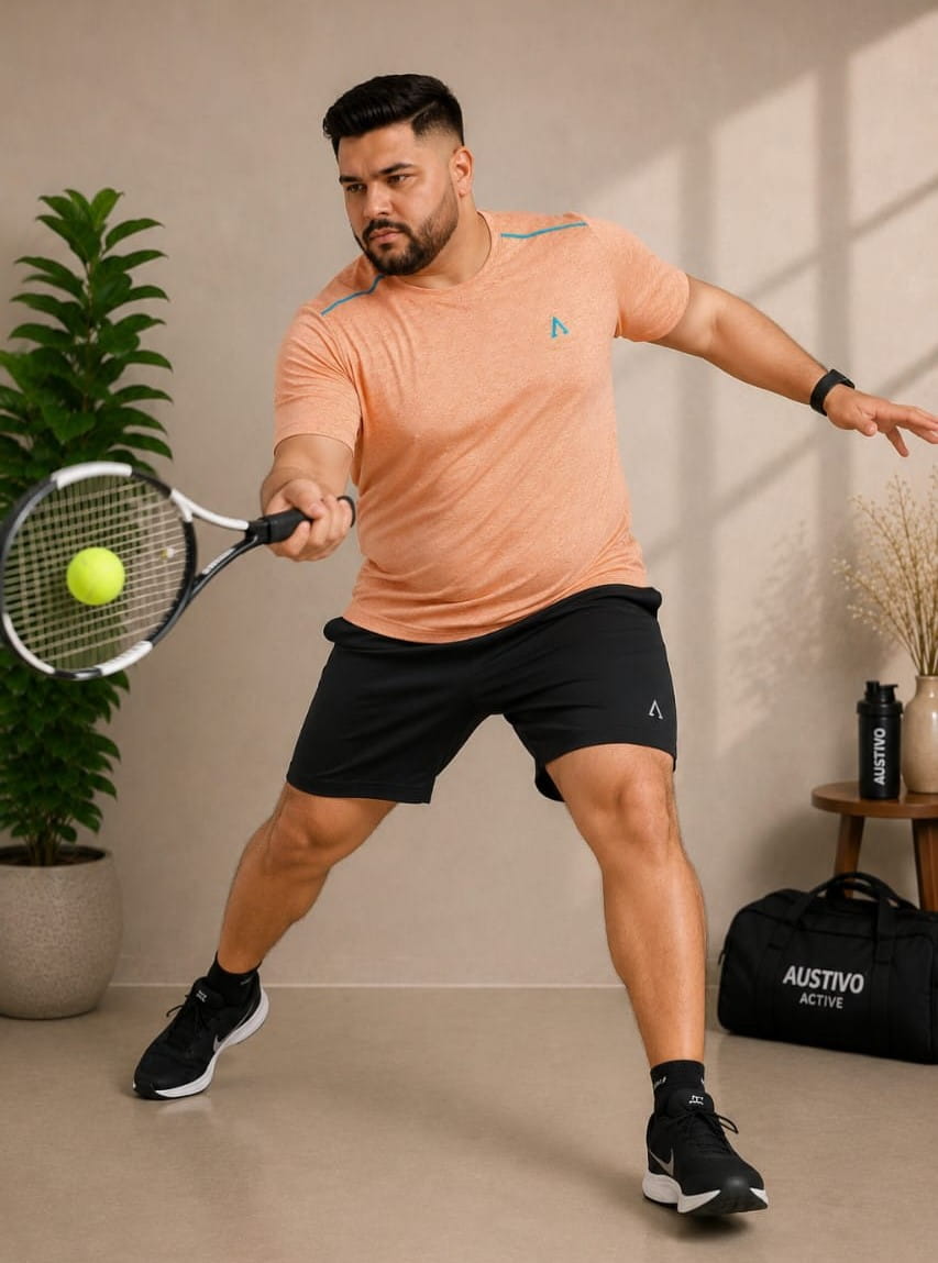 Austivo Men's Active Wear T-shirt