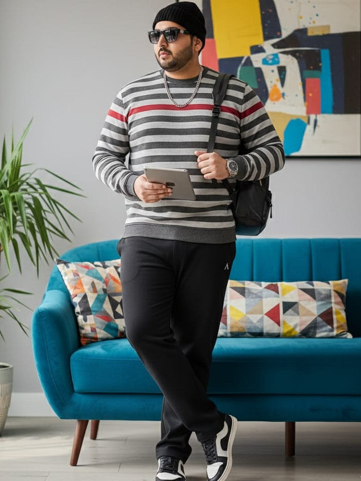 Austivo Plus Size Men's Co-ord Set