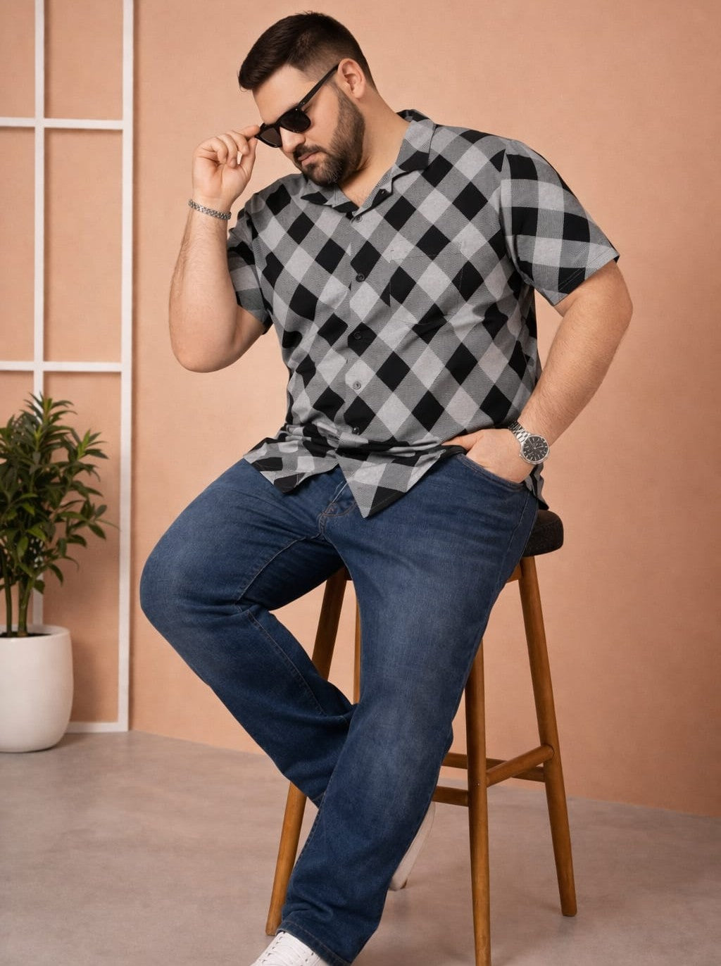Austivo Men Plus Size Shirt