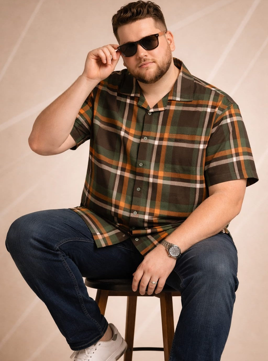 Austivo Men Plus Size Shirt