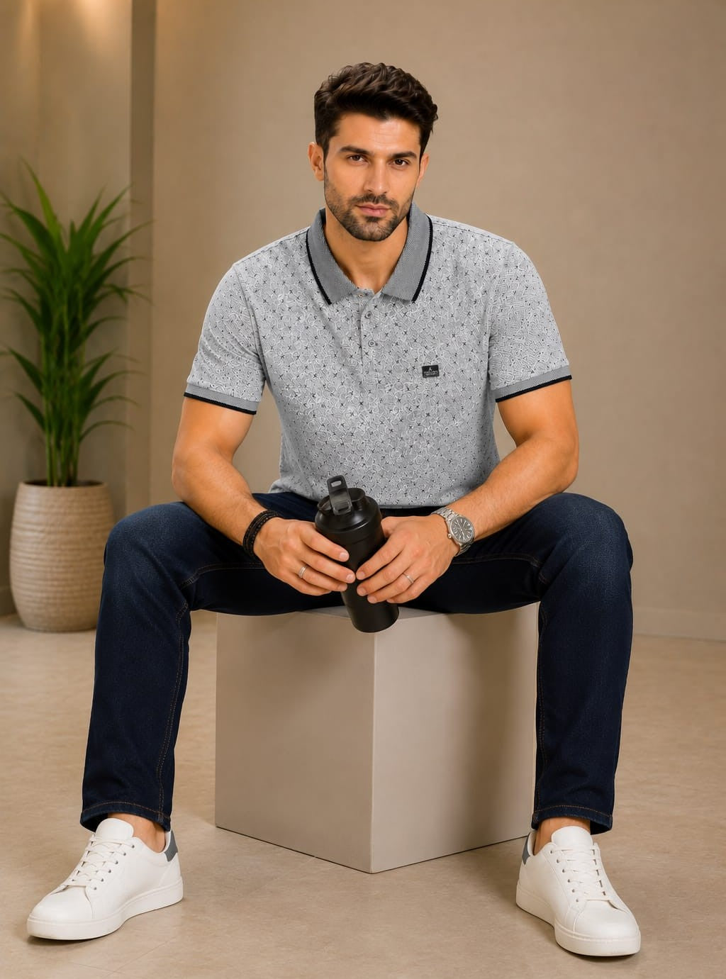 Austin Wood Polo T-shirt