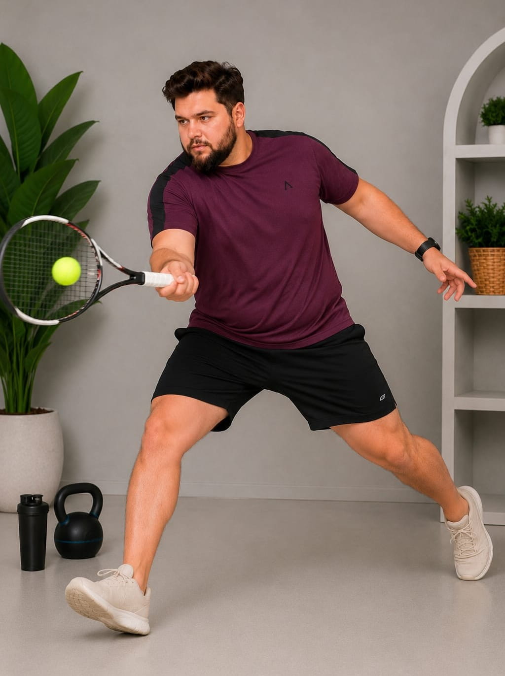 Austivo Men's Active Wear T-shirt
