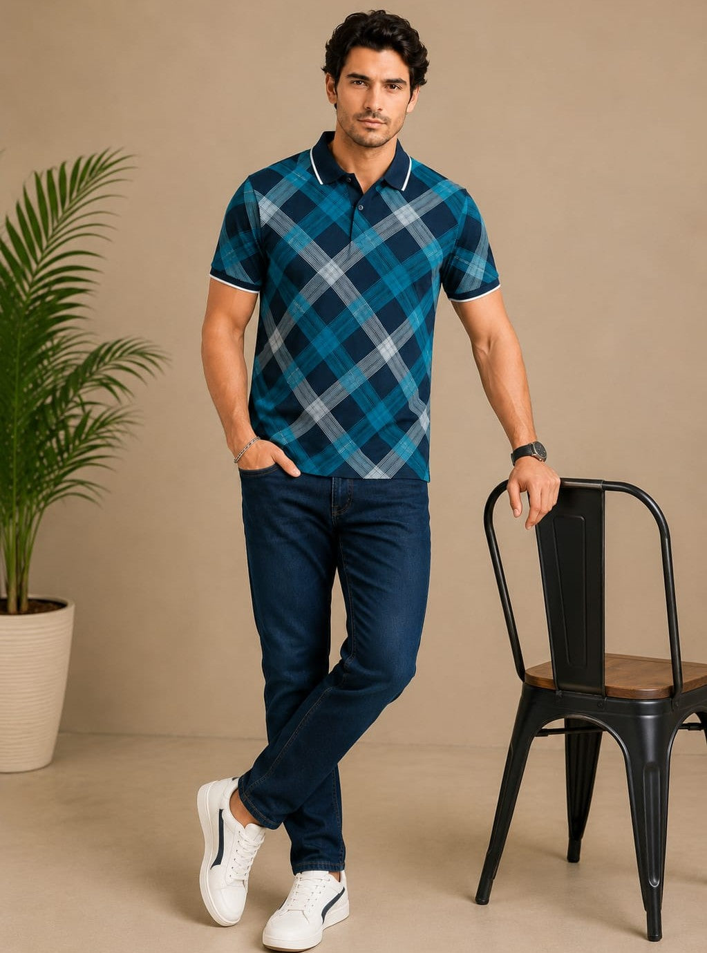 Austin Wood Polo T-shirt