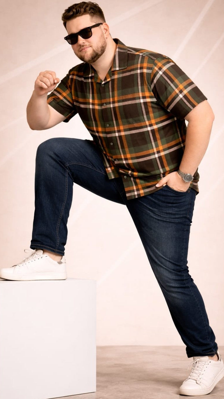 Austivo Men Plus Size Shirt