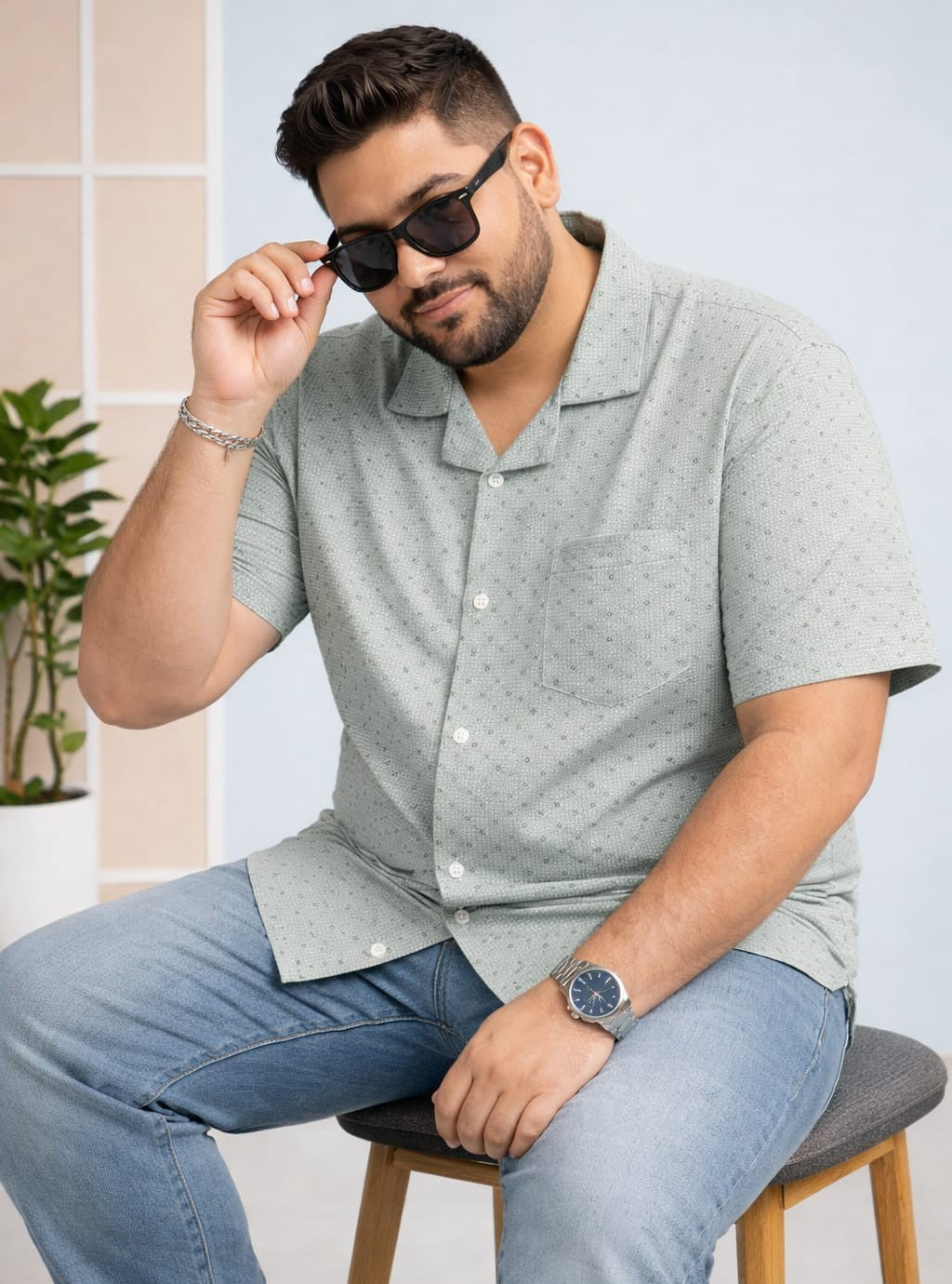 Austivo Men Plus Size Shirt