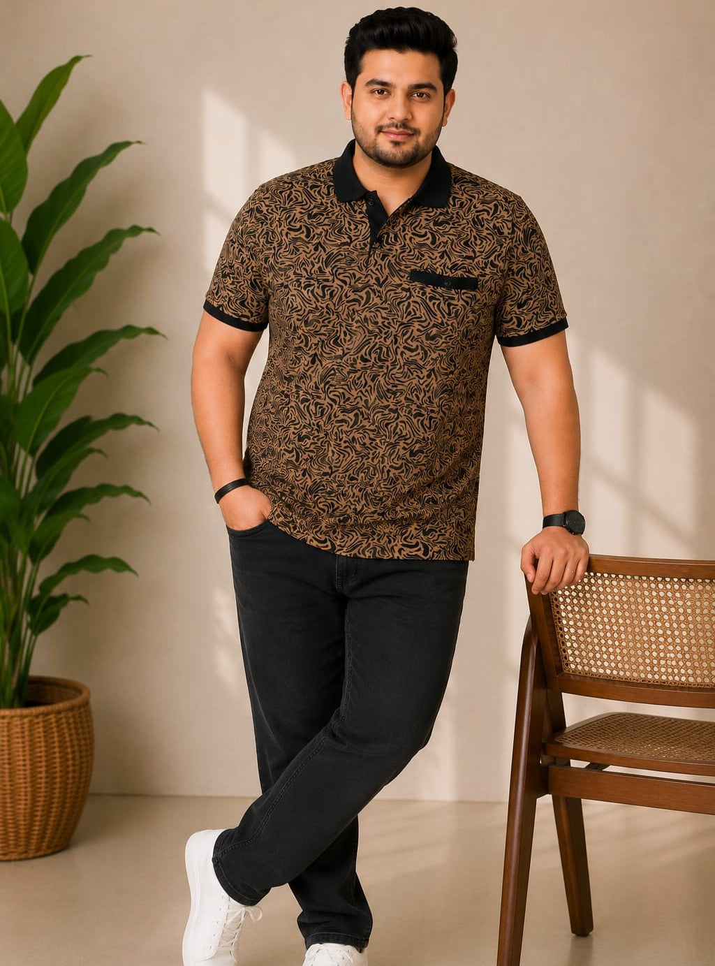 Austin Wood Polo T-shirt