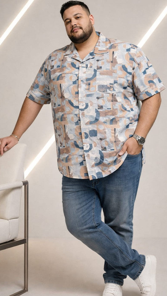 Austivo Men Plus Size Shirt