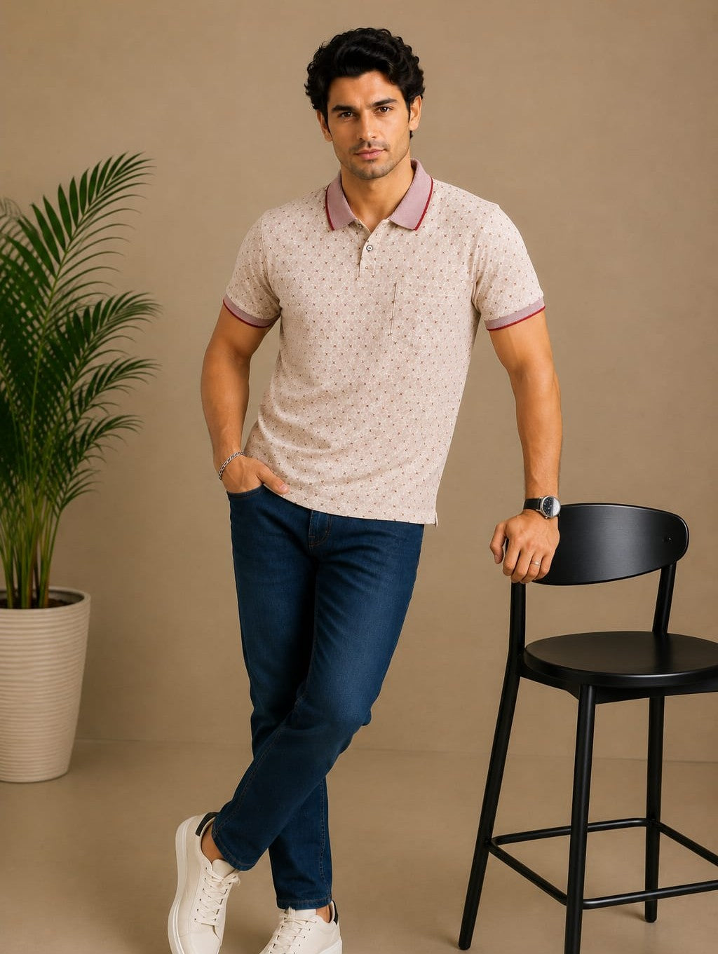 Austin Wood Polo T-shirt