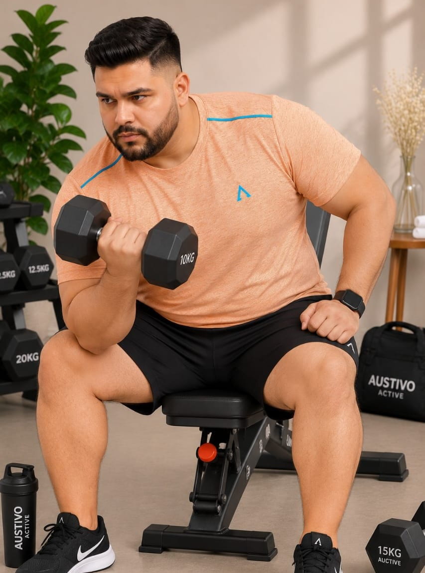 Austivo Men's Active Wear T-shirt