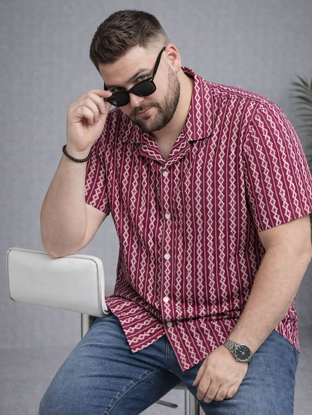 Austivo Men Plus Size Shirt