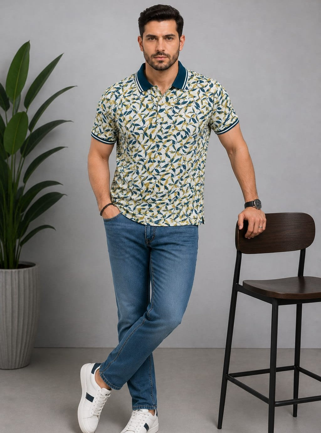 Austin Wood Polo T-shirt