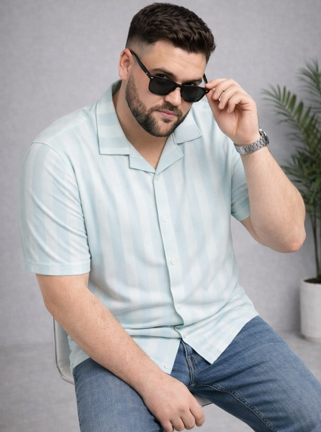 Austivo Men Plus Size Shirt