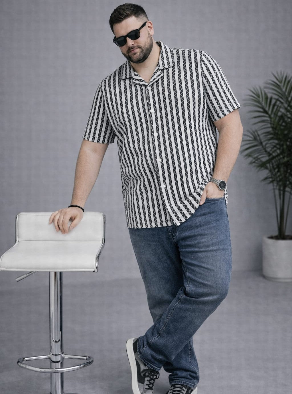 Austivo Men Plus Size Shirt
