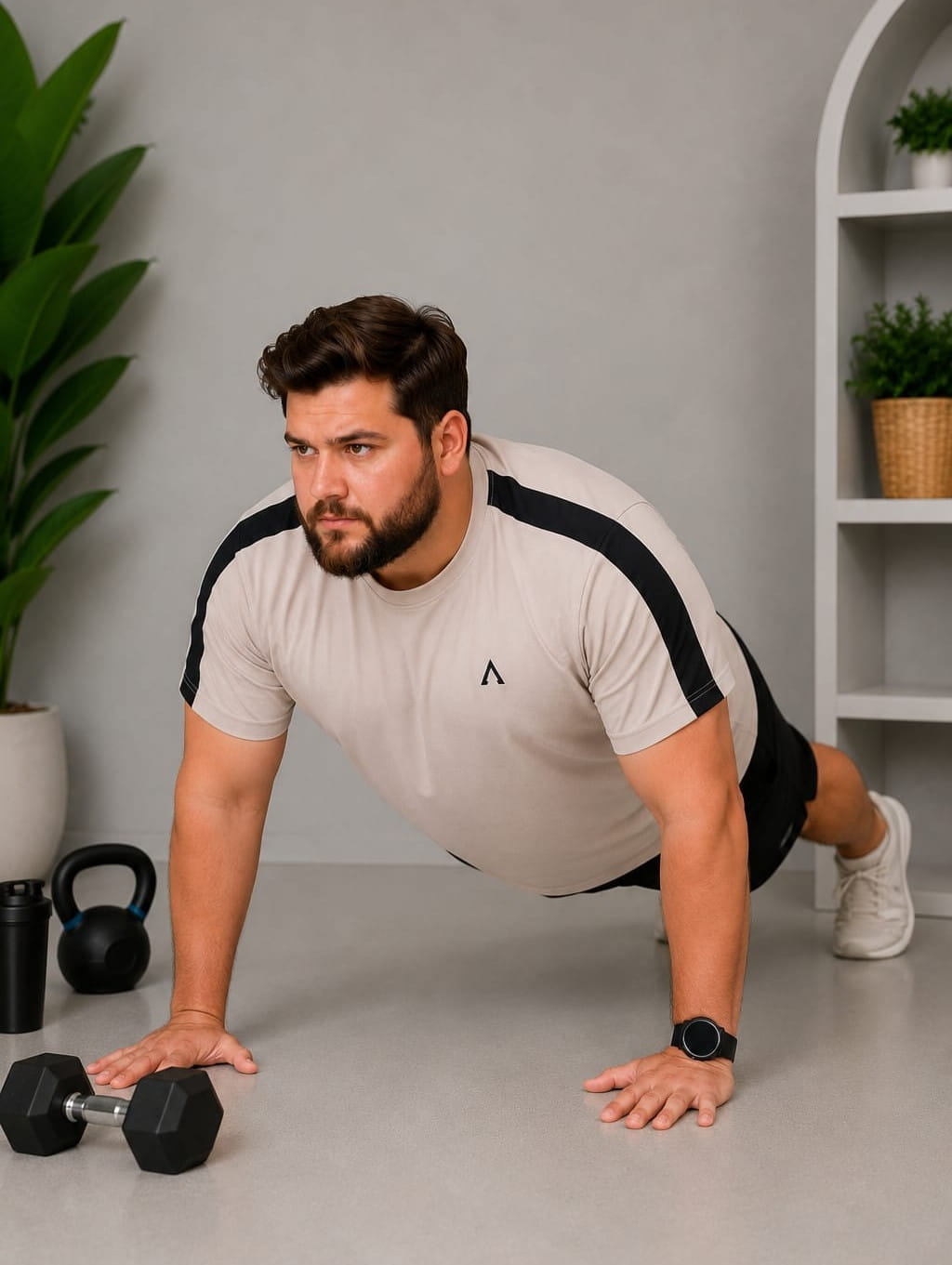 Austivo Men's Active Wear T-shirt