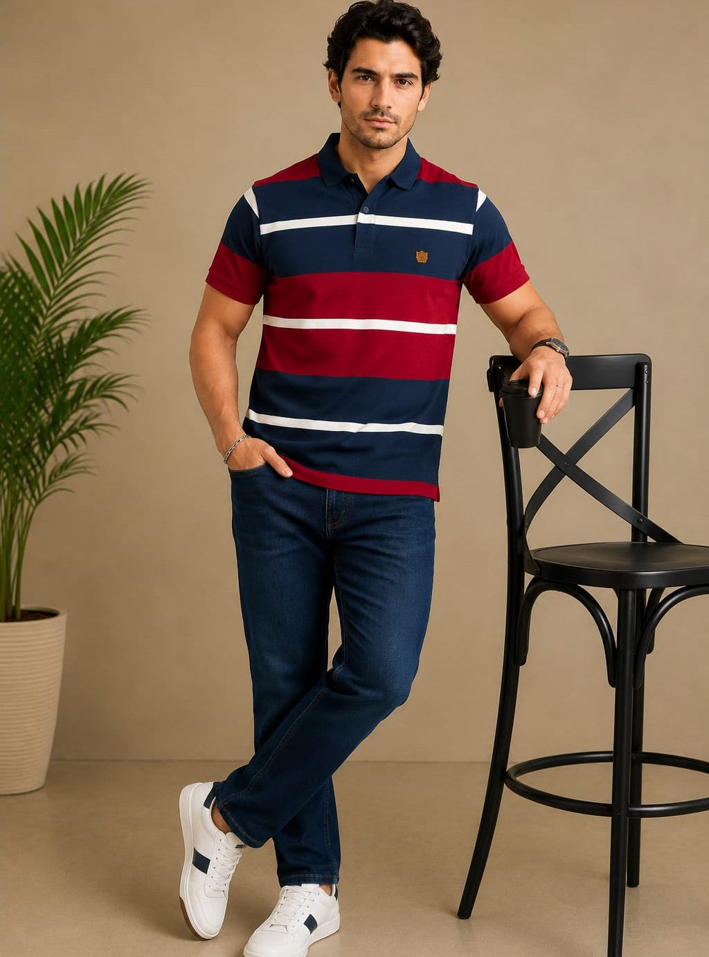 Austin Wood Polo T-shirt