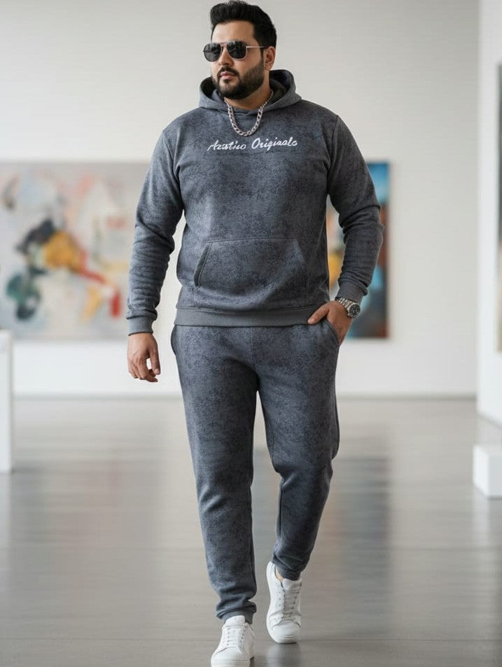 Austivo Plus Size Men's Co-ord Set