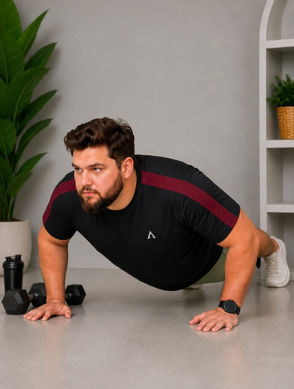 Austivo Men's Active Wear T-shirt
