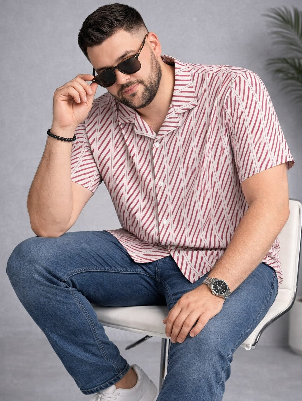Austivo Men Plus Size Shirt
