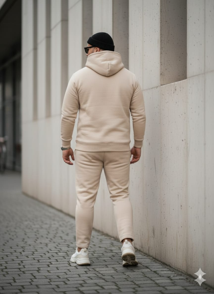 Austivo Plus Size Men's Co-ord Set