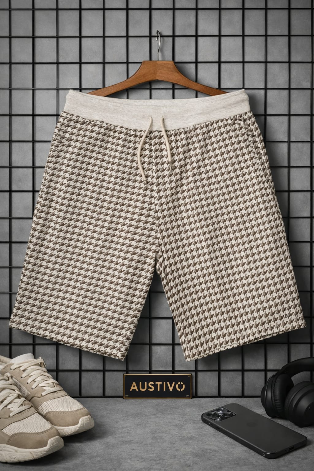 AUSTIVO Men’s Plus Size Shorts