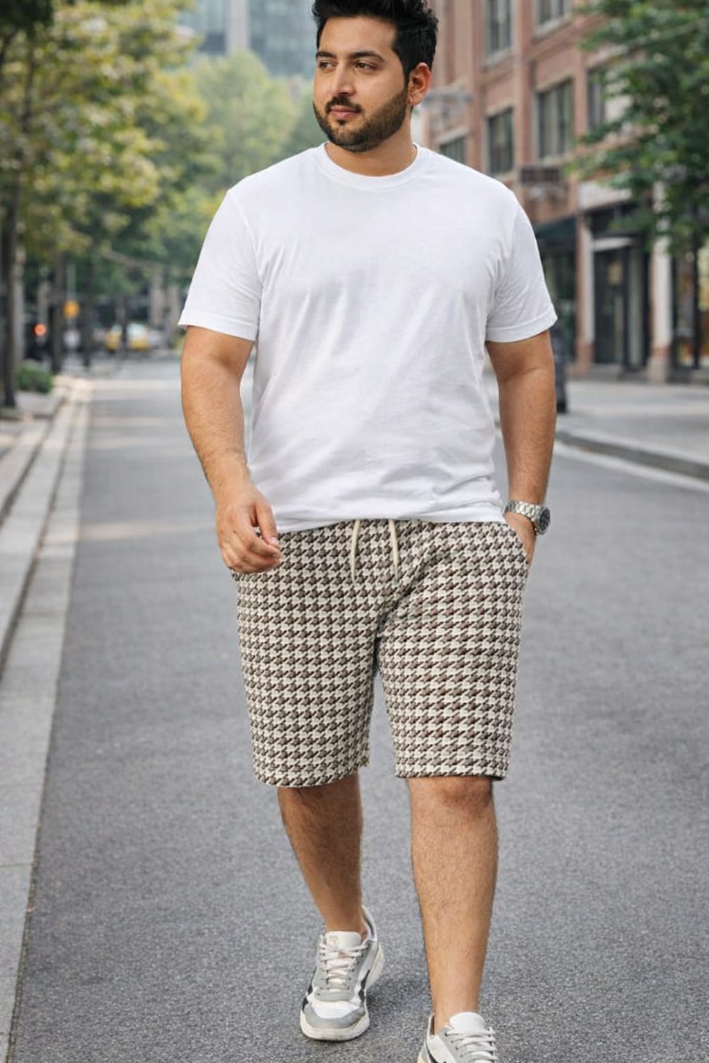 AUSTIVO Men’s Plus Size Shorts