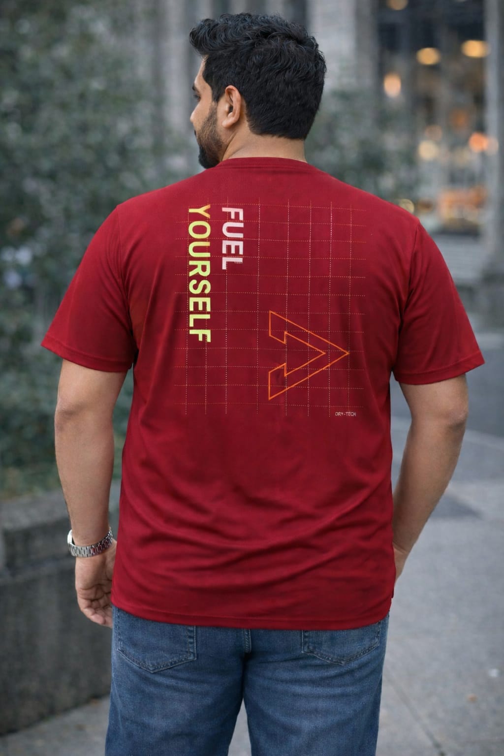 Austivo Men's Active Wear  T-shirt