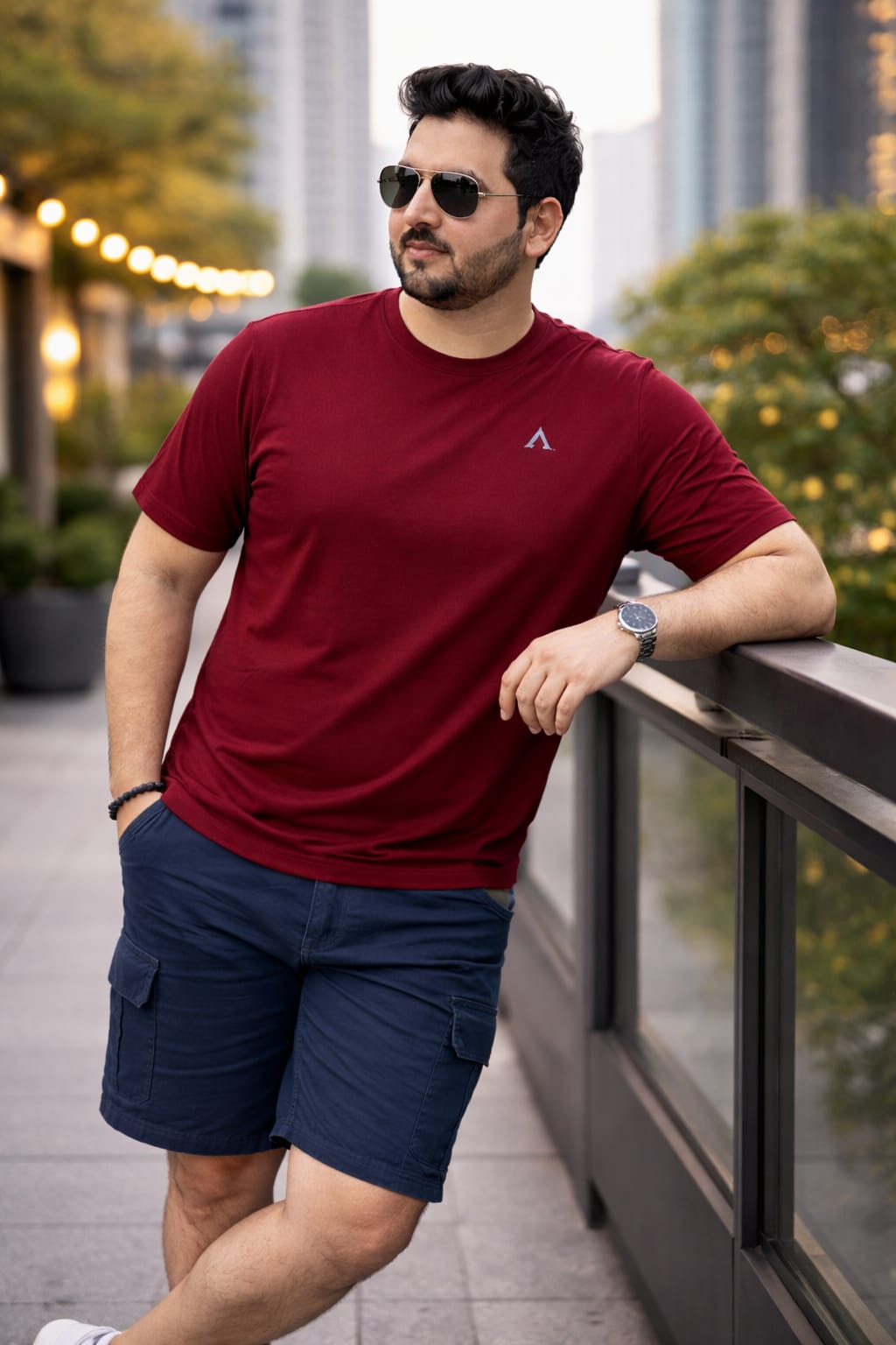 Austivo Men's Active Wear  T-shirt