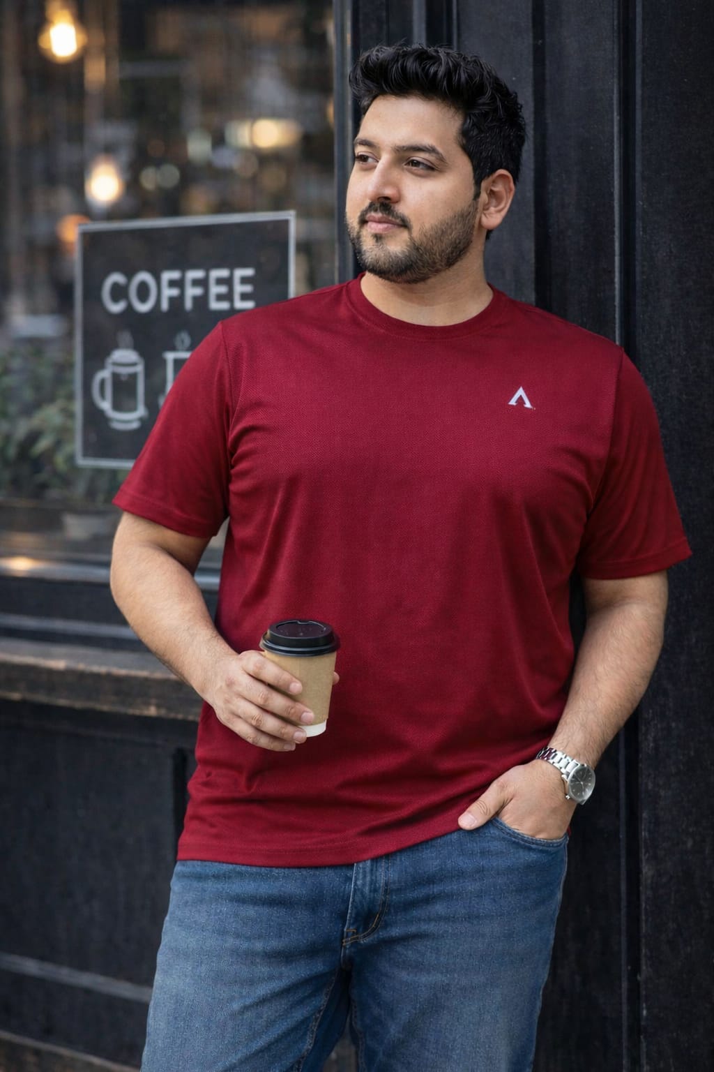 Austivo Men's Active Wear  T-shirt