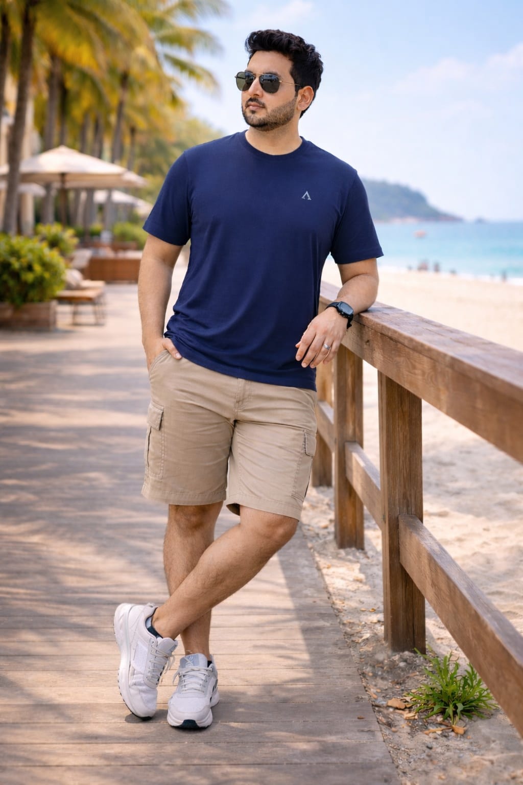 Austivo Men's Active Wear  T-shirt