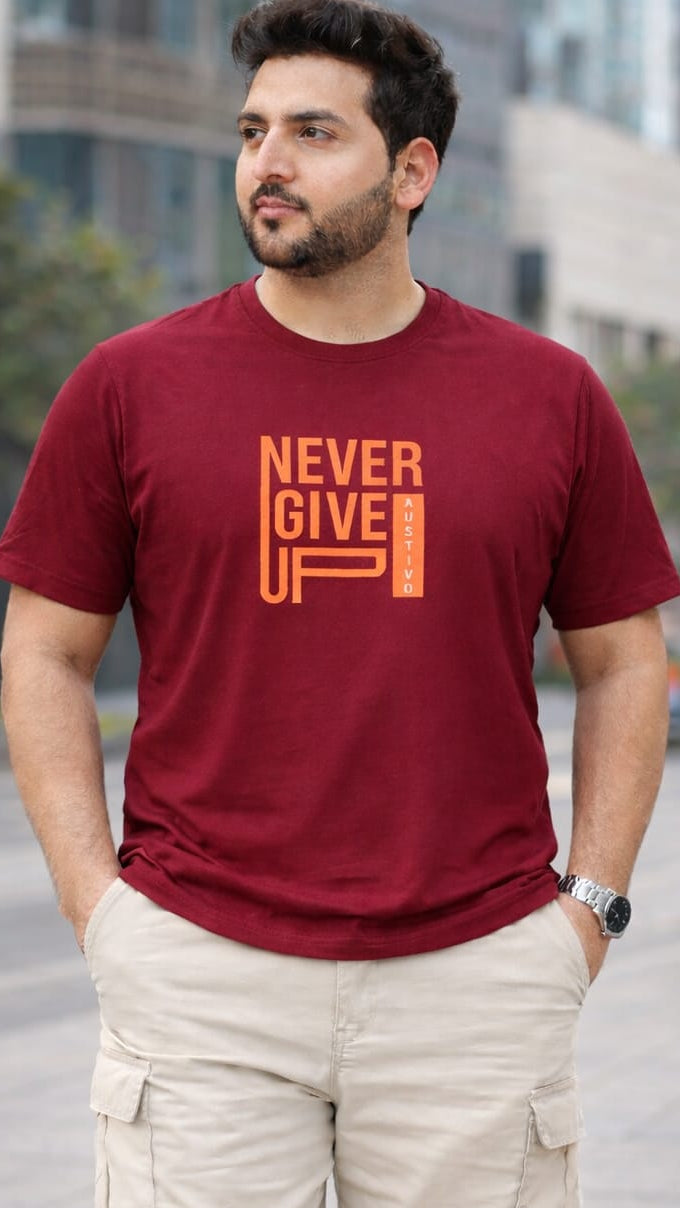 Austivo Men's Active Wear  T-shirt