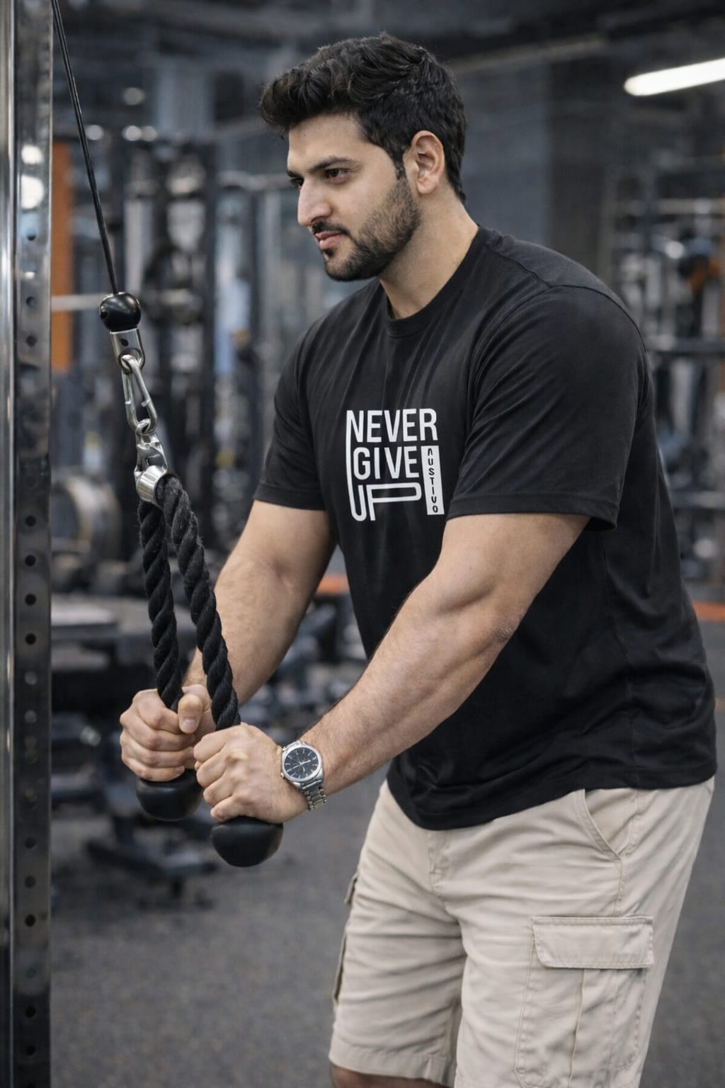 Austivo Men's Active Wear  T-shirt