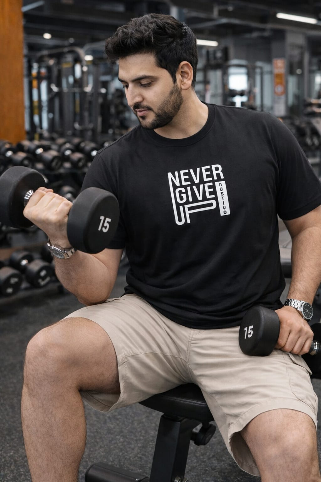 Austivo Men's Active Wear  T-shirt