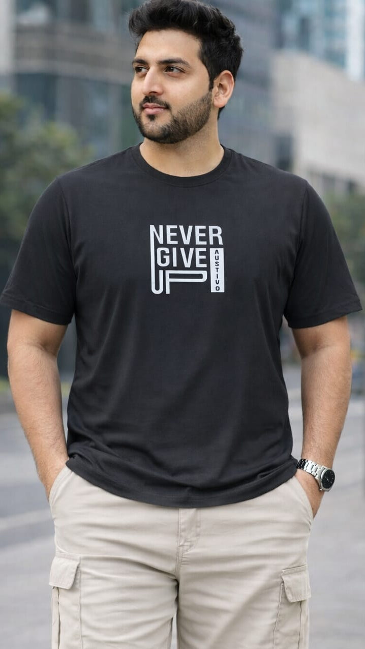 Austivo Men's Active Wear  T-shirt