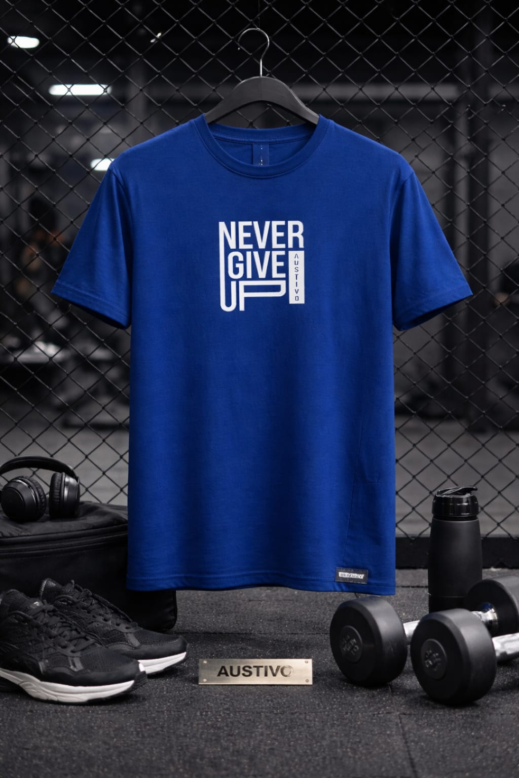 Austivo Men's Active Wear  T-shirt