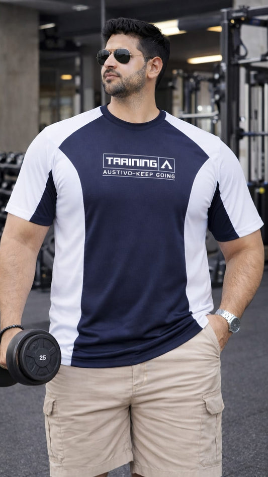 Austivo Men's Active Wear  T-shirt