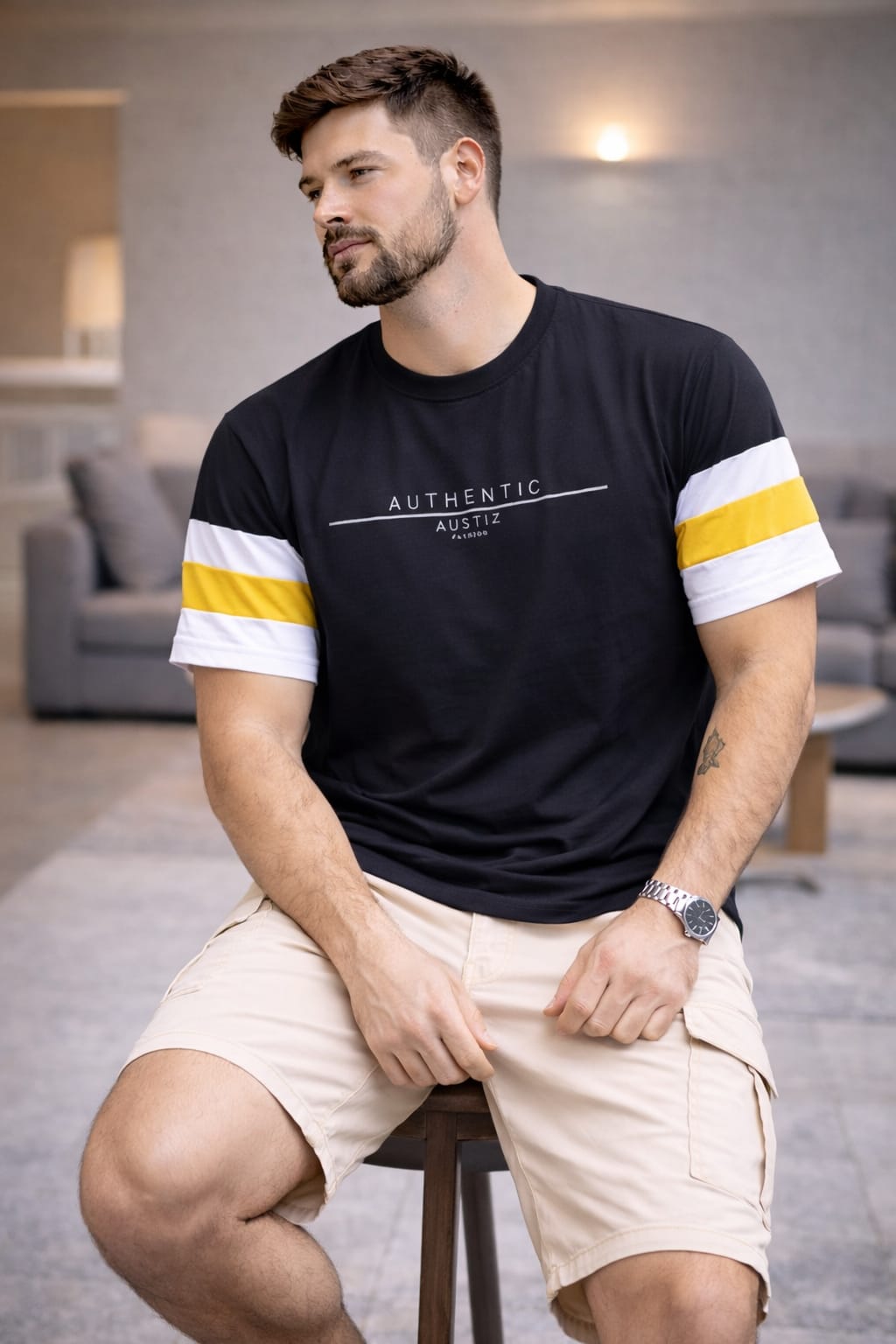 Austiz Men's Funky T-shirt