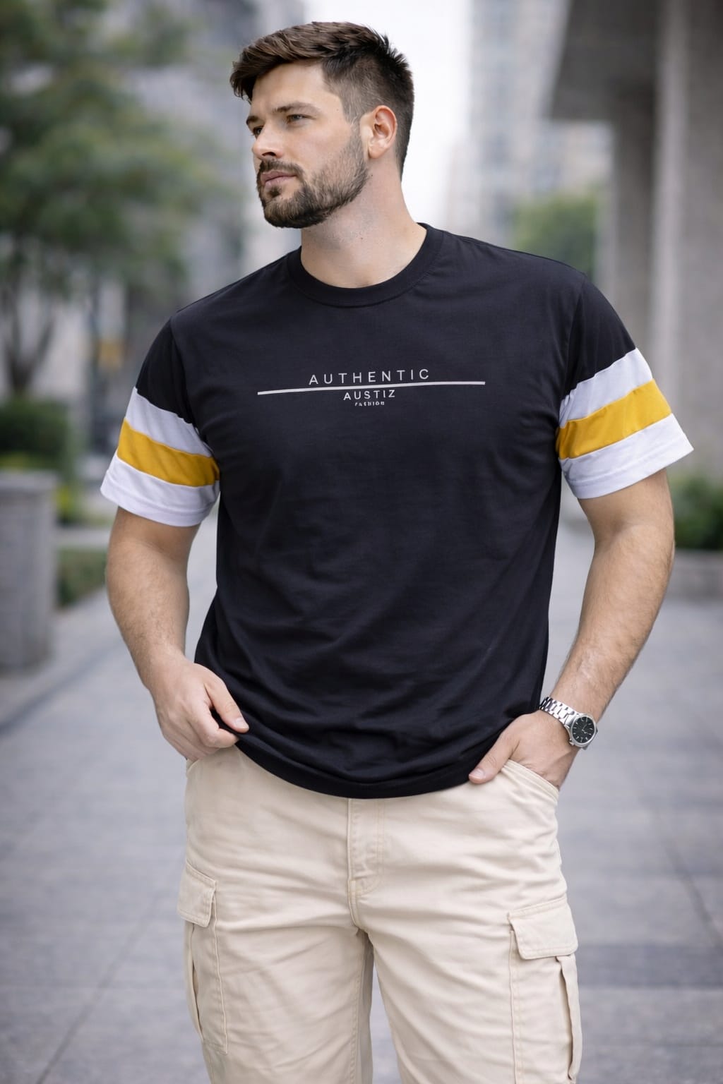 Austiz Men's Funky T-shirt